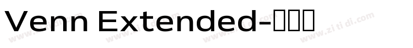 Venn Extended字体转换 Venn Extended字体转换